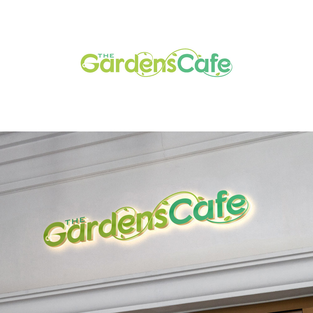 Logo Design by Trident for The Gardens Cafe | Design #27913402