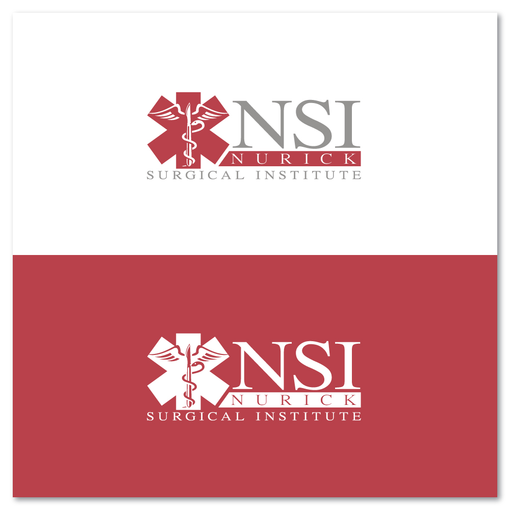 Logo Design by Sujit Banerjee for Nurick Surgical Institute | Design #27913957