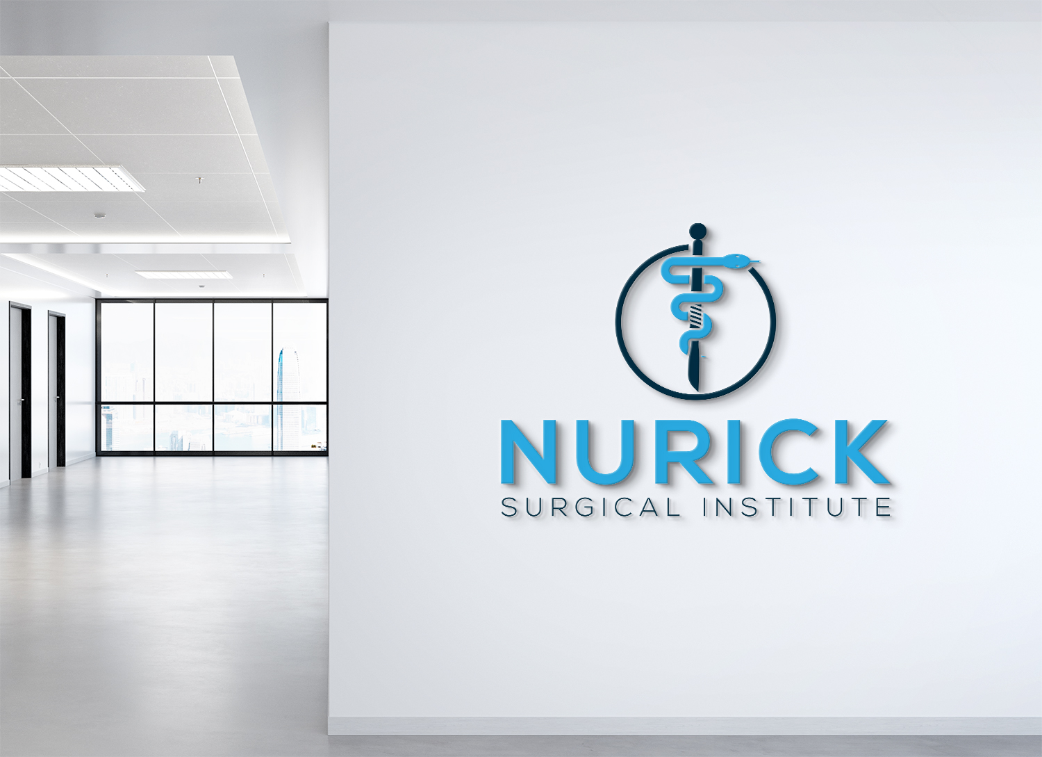 Logo Design by Deziners Zone for Nurick Surgical Institute | Design #27910432