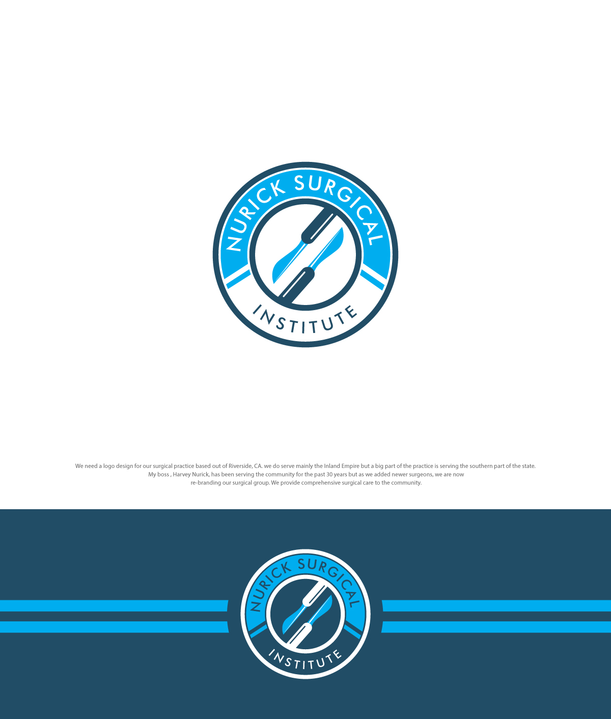 Logo Design by ecorokerz for Nurick Surgical Institute | Design #27912089