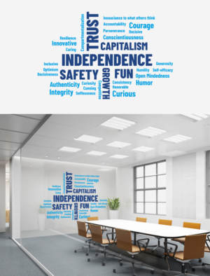 Design Cloud for Core Values & Attributes | Graphic Design by ecorokerz