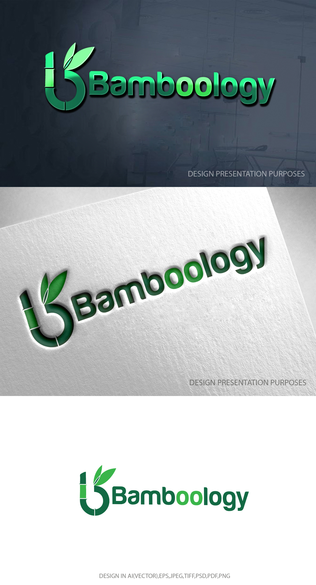 Logo Design by zebronicgraphic for Bamboology Co. | Design #27906798