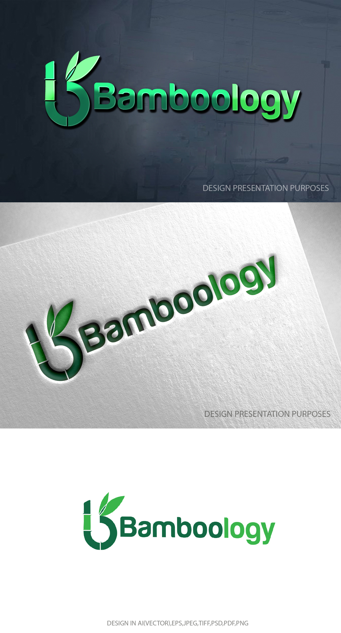 Logo Design by zebronicgraphic for Bamboology Co. | Design #27909710