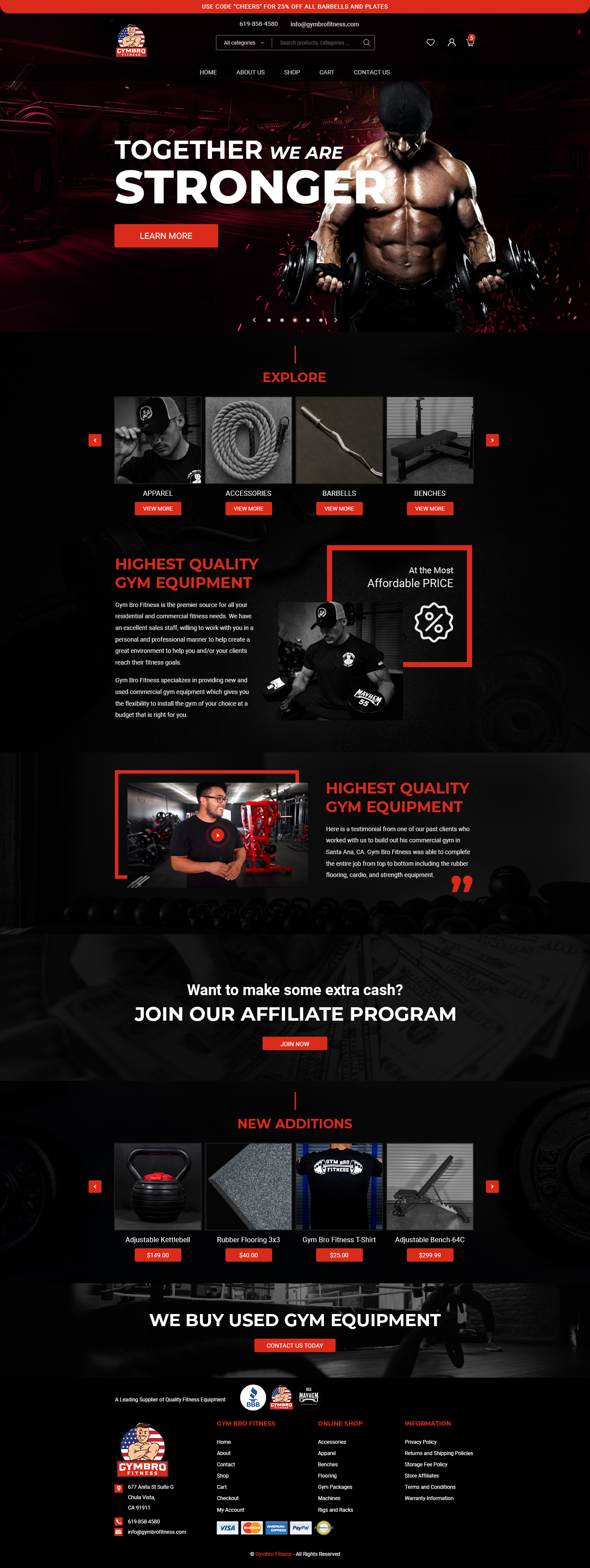 Web Design by vyasarajs for Mayhem Strength LLC | Design #27937681