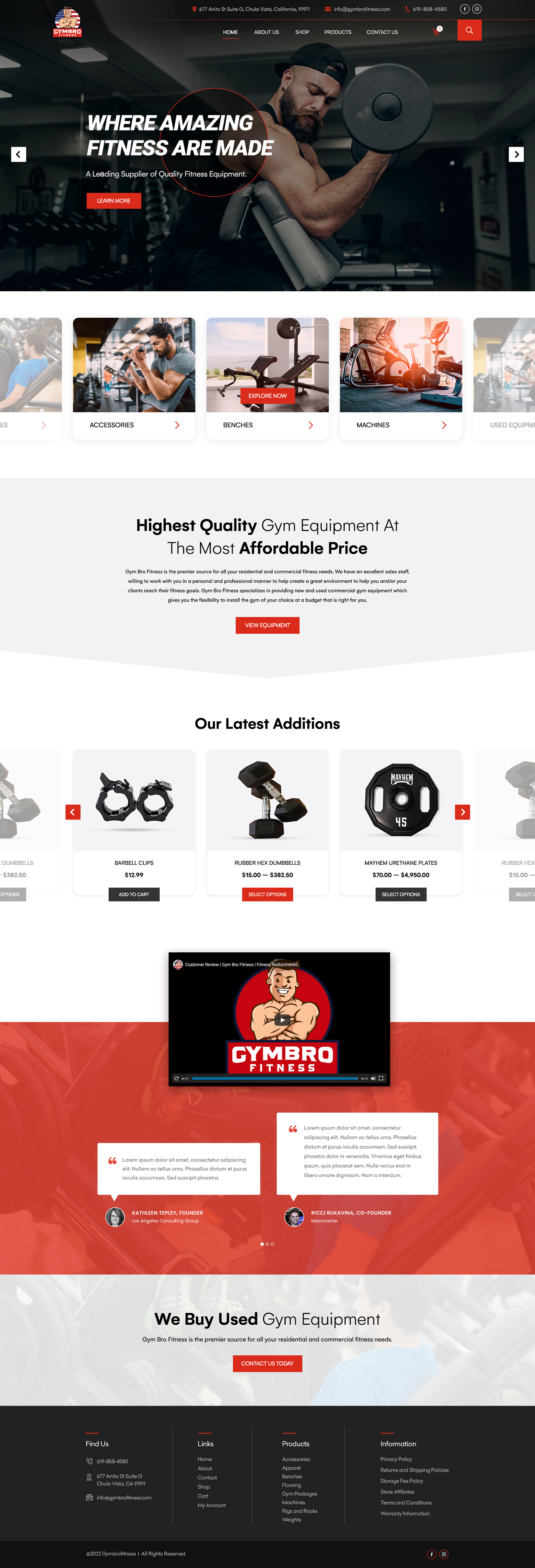 Web Design by Shijo John for Mayhem Strength LLC | Design #27943850