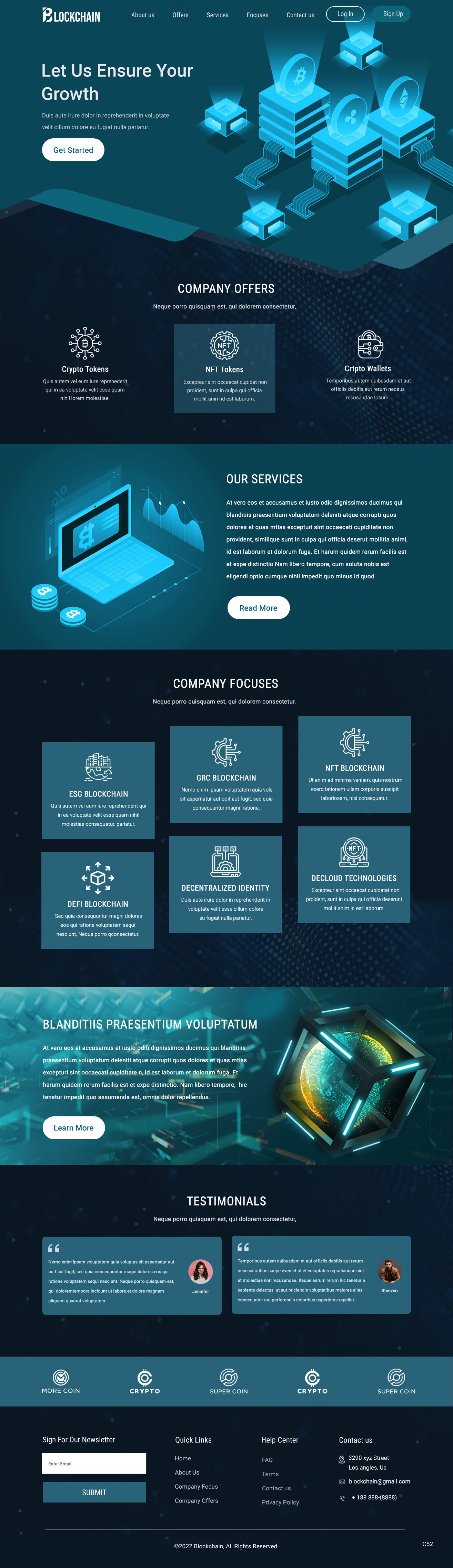 Web Design by pb for Ensurity | Design #27915359
