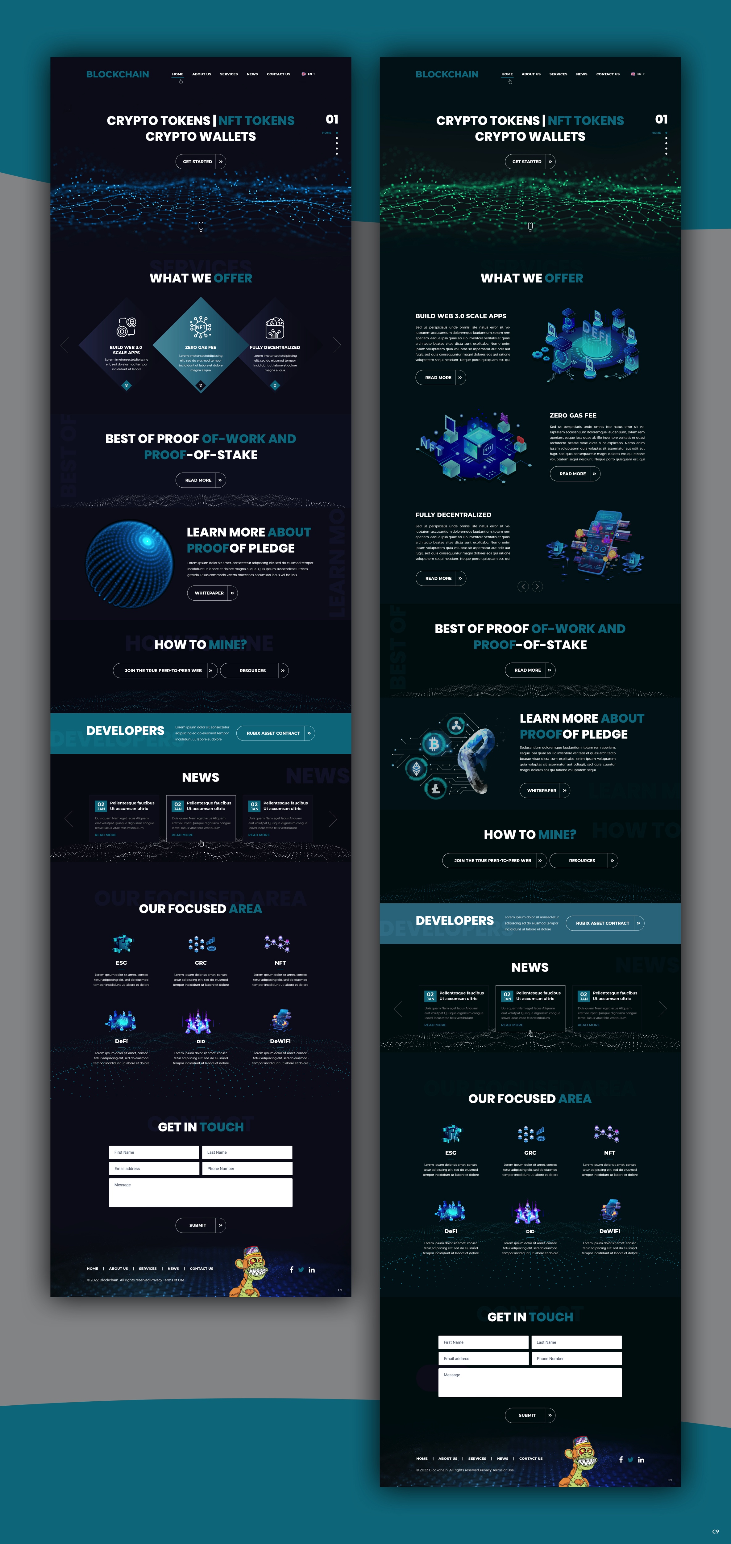 Web Design by pb for Ensurity | Design #27971356