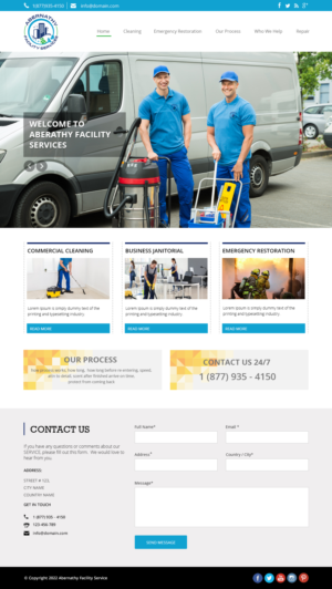 Web Design by onixdesign for Abernathy Facility Services | Design: #27910751