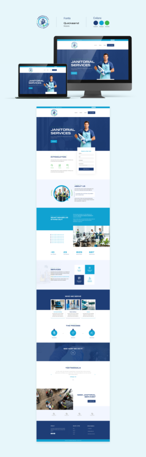 Web-Design von PSquared² für Abernathy Facility Services | Design #27930302
