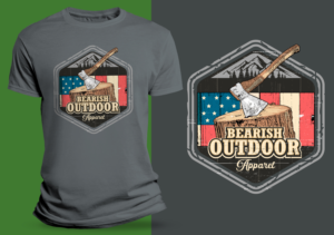 Graphic Design by SAI DESIGNS for Bearish Outdoors | Design: #27938803