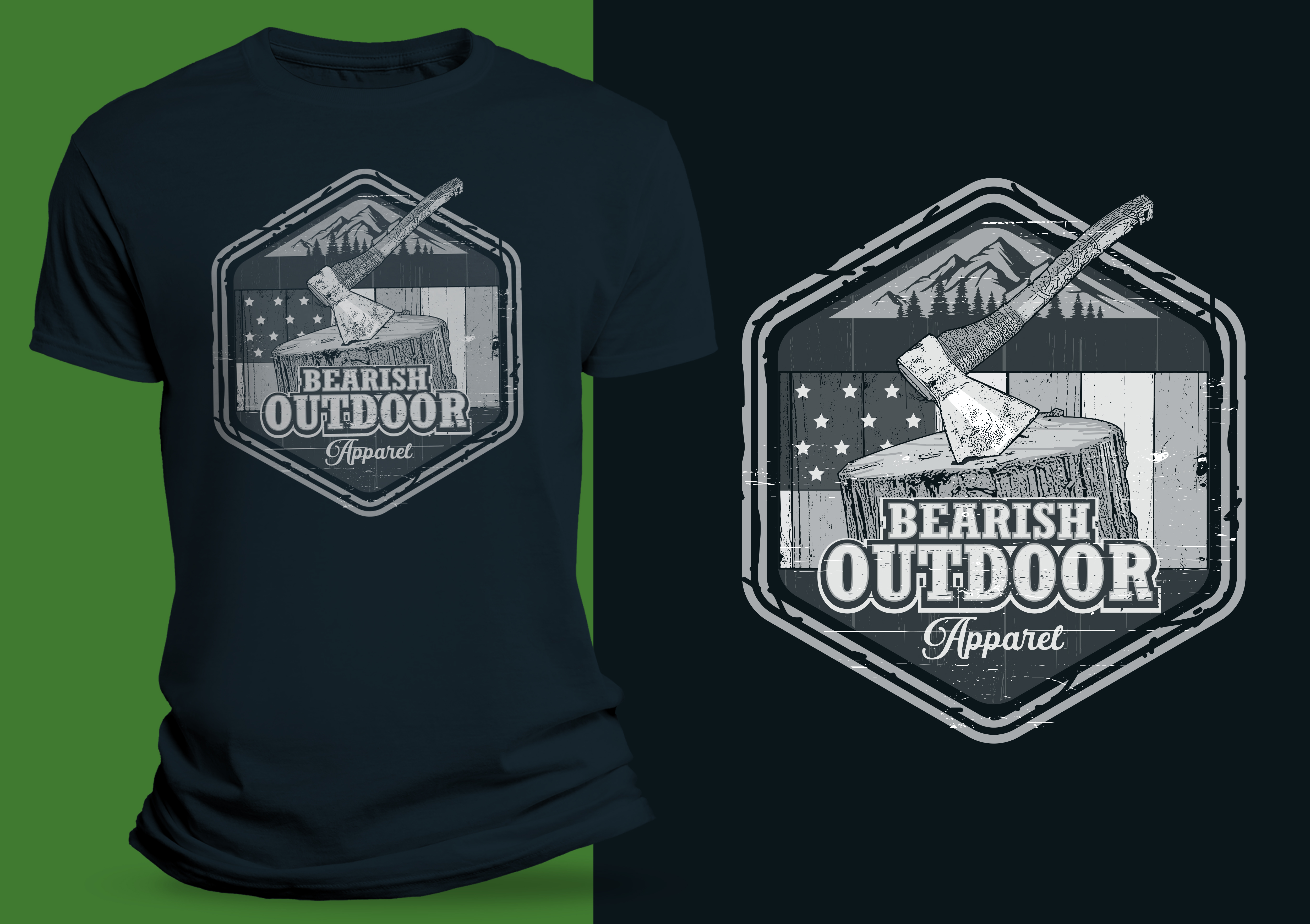 Graphic Design by SAI DESIGNS for Bearish Outdoors | Design #27938805