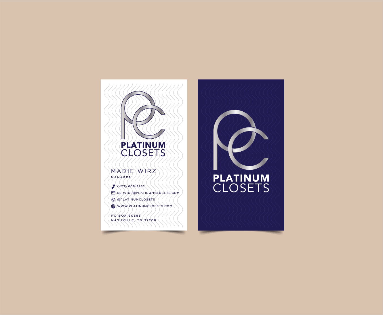 Diseño de Tarjeta de Presentación por Priyo Subarkah para M Parrish Designs | Diseño #27917017