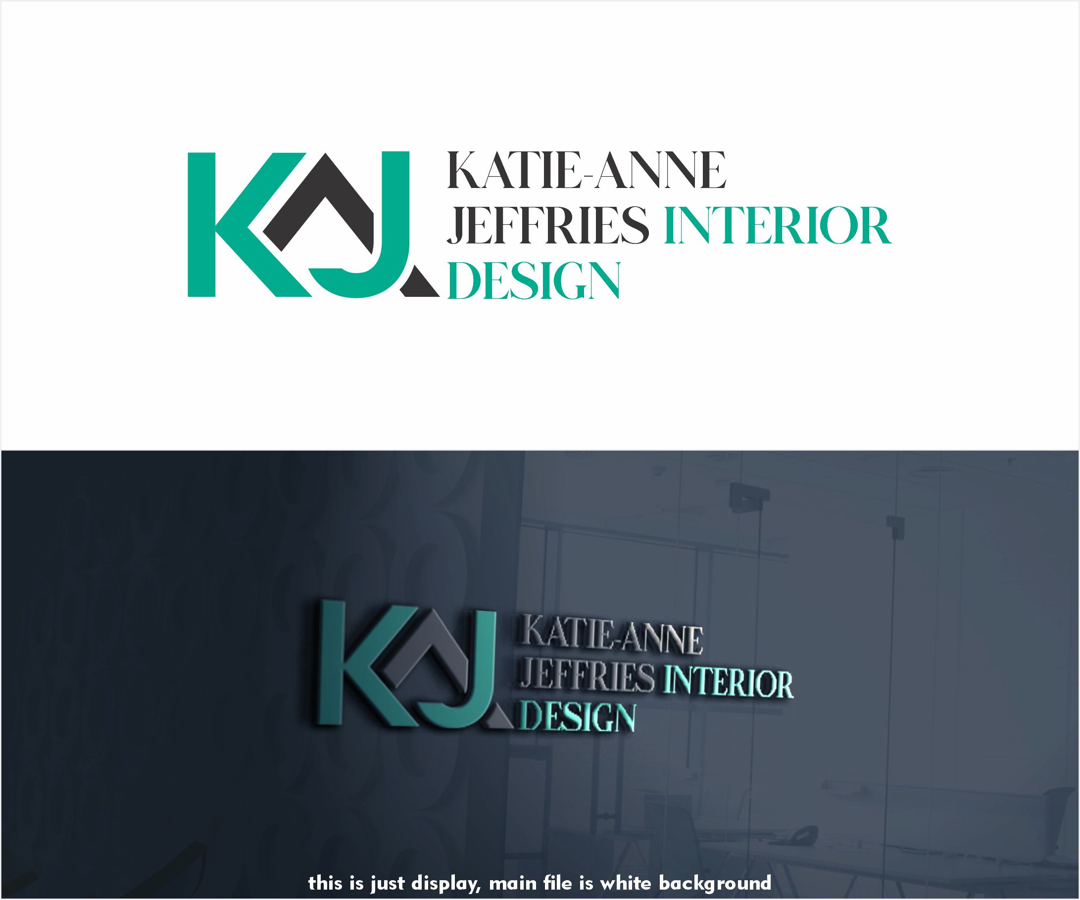 Logo Design by alkaline for Katie-Anne Jeffries | Design #27912258