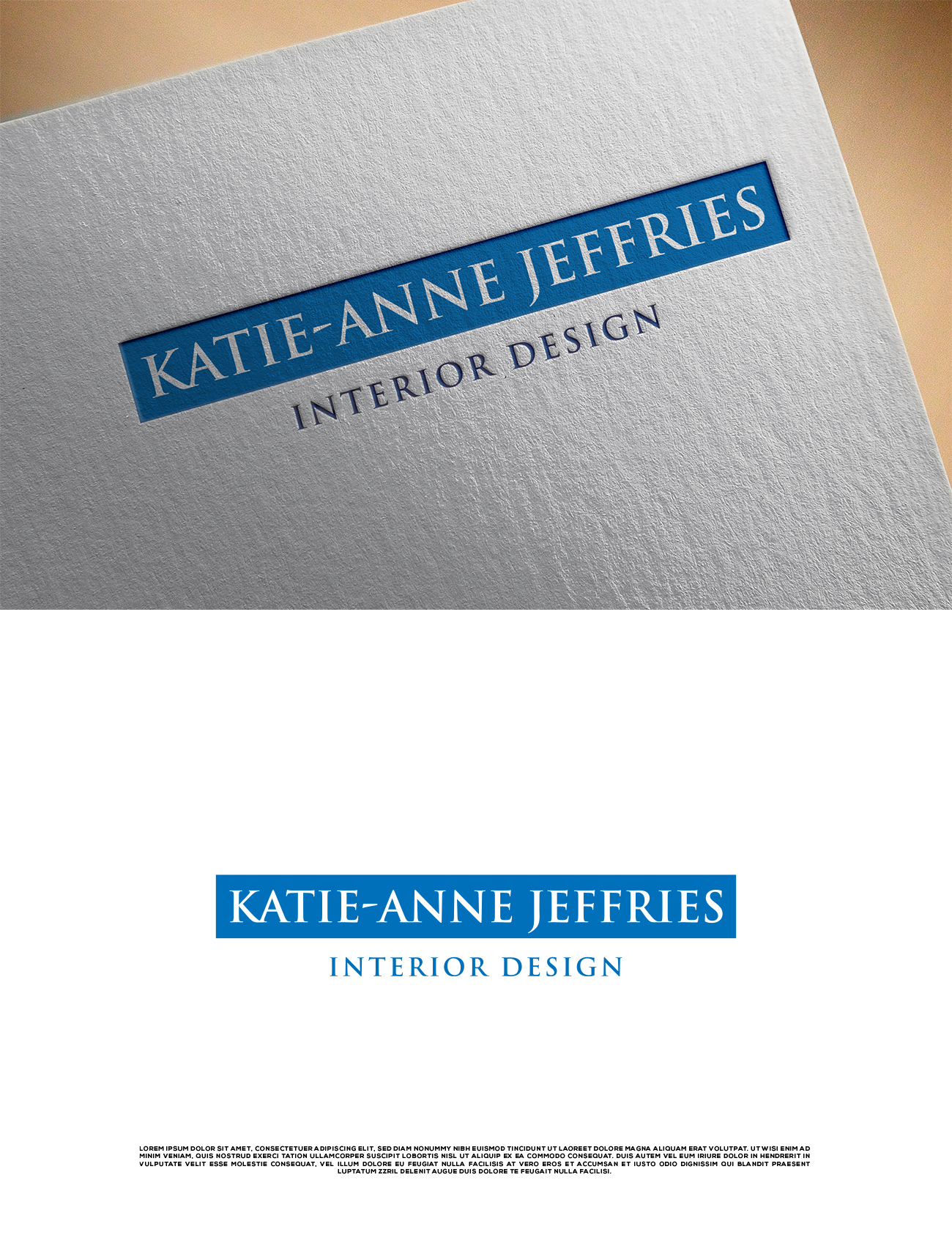 Logo Design by Amelia 25 for Katie-Anne Jeffries | Design #27911323