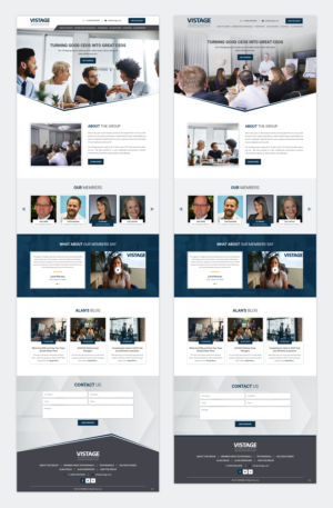 Web Design by pb for Vistage | Design: #27915337