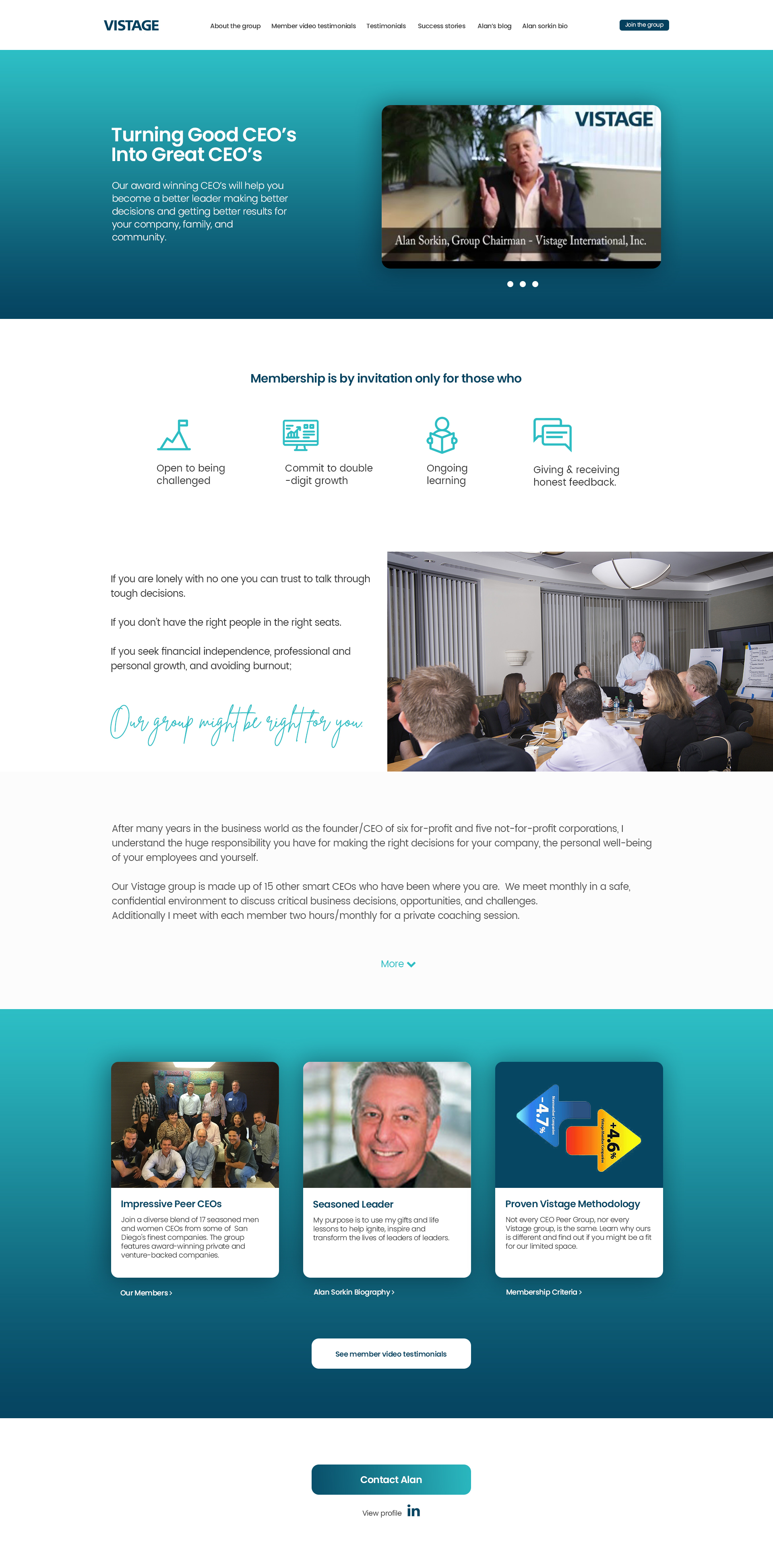 Web Design by Graphic Guy for Vistage | Design #27929674