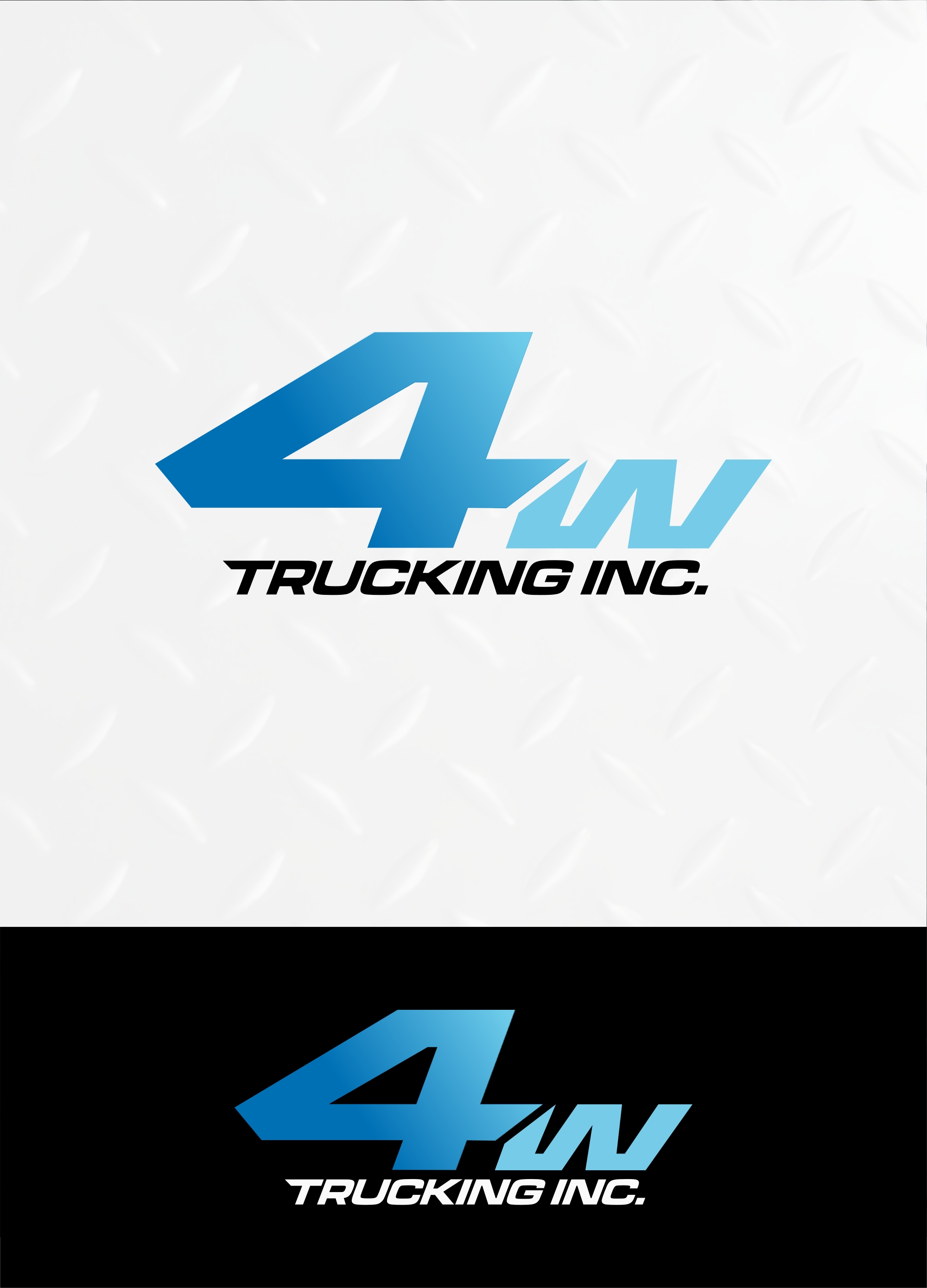 Logo Design by hamkur for 4W Trucking Inc. | Design #27911936