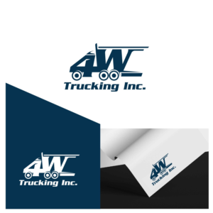 Design de Logo par creative.bugs pour 4W Trucking Inc. | Design : #27913516