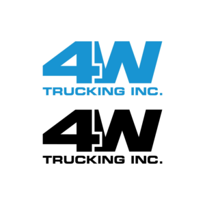 Logo Design by equinoxdizain for 4W Trucking Inc. | Design #27911750