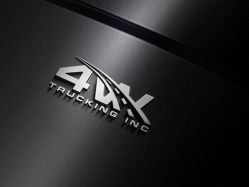 Logo Design by jaxondesign for 4W Trucking Inc. | Design #27911632