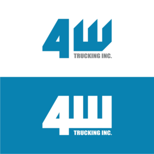 Logo Design by aidea19 for 4W Trucking Inc. | Design: #27911518