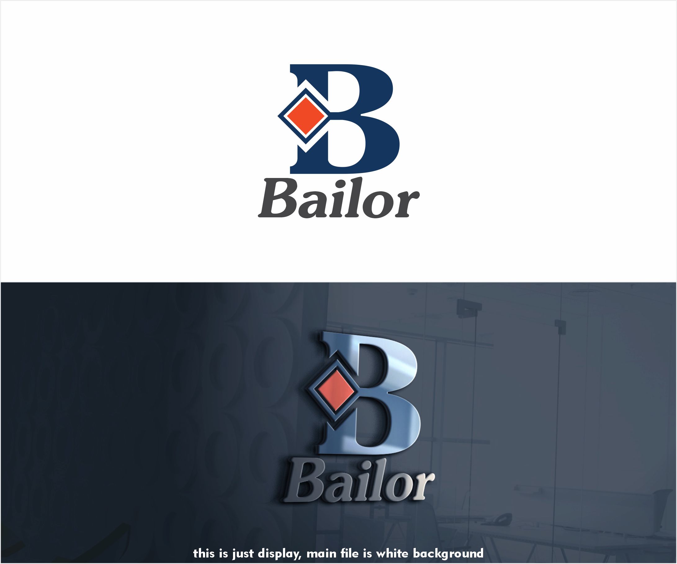 Logo Design by alkaline for Bailor | Design #27912391