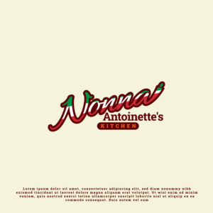 Nonna Antoinette's Kitchen | Logo Design by creative.bugs