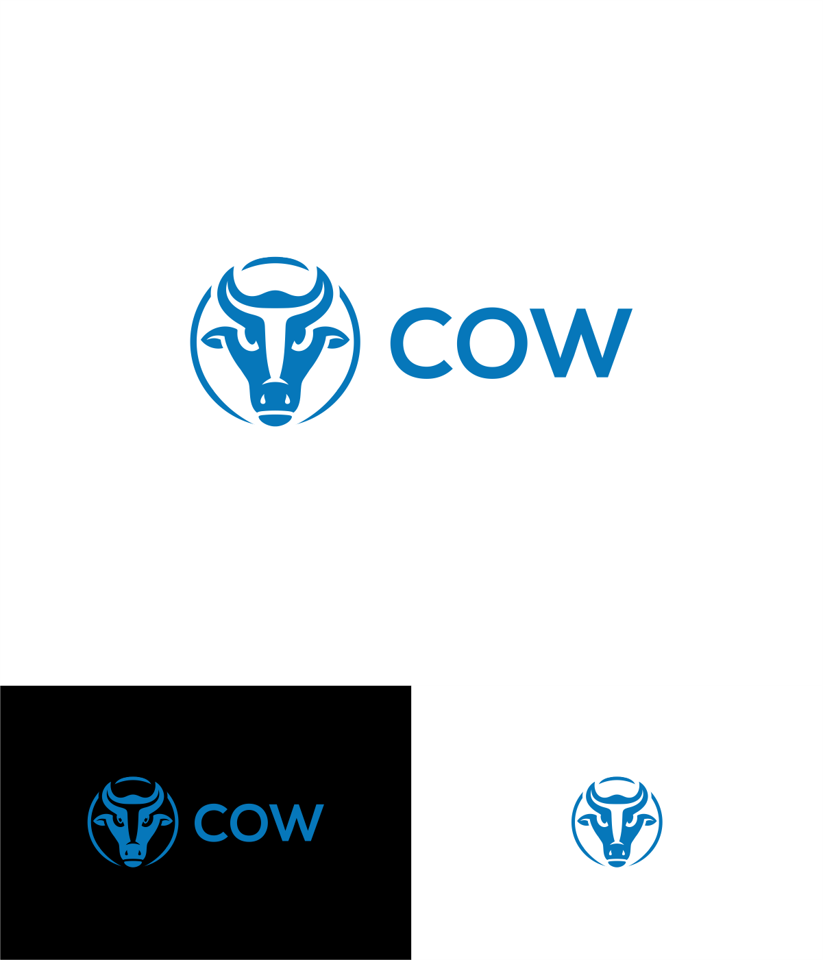 Logo Design by Dembol 2 for Cow Project | Design #27938317