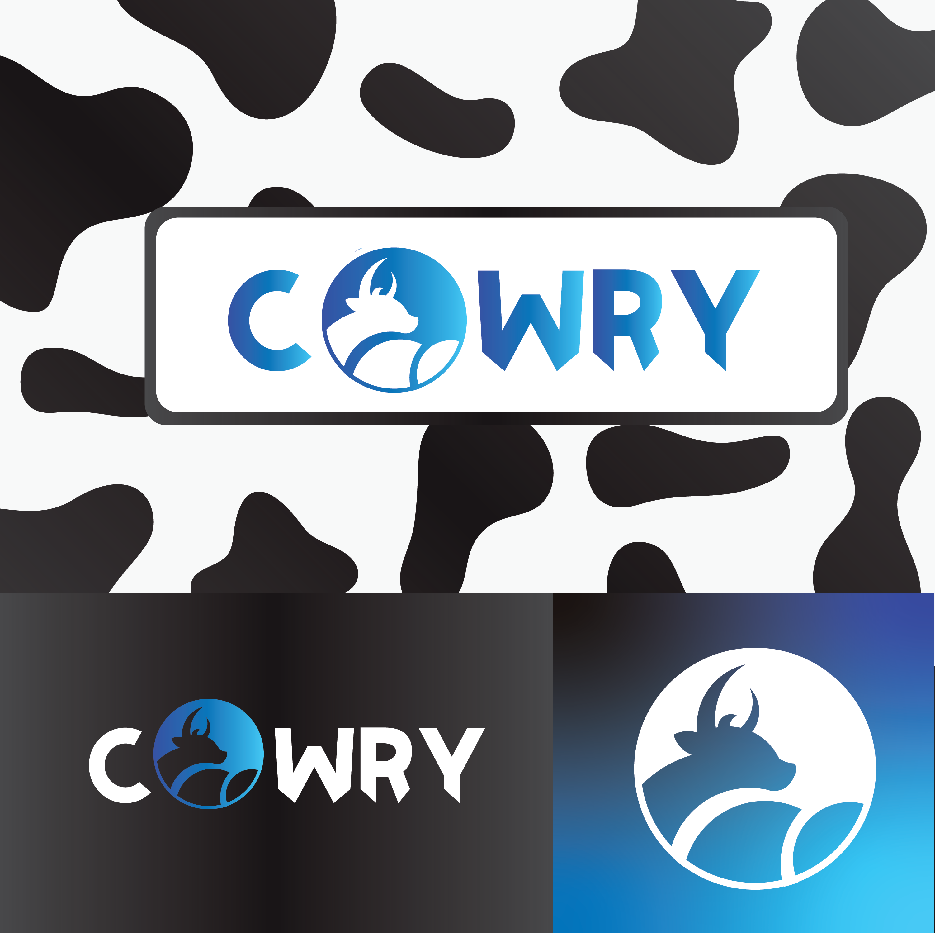 Logo Design by Grapismo Brand Studio for Cow Project | Design #27913848