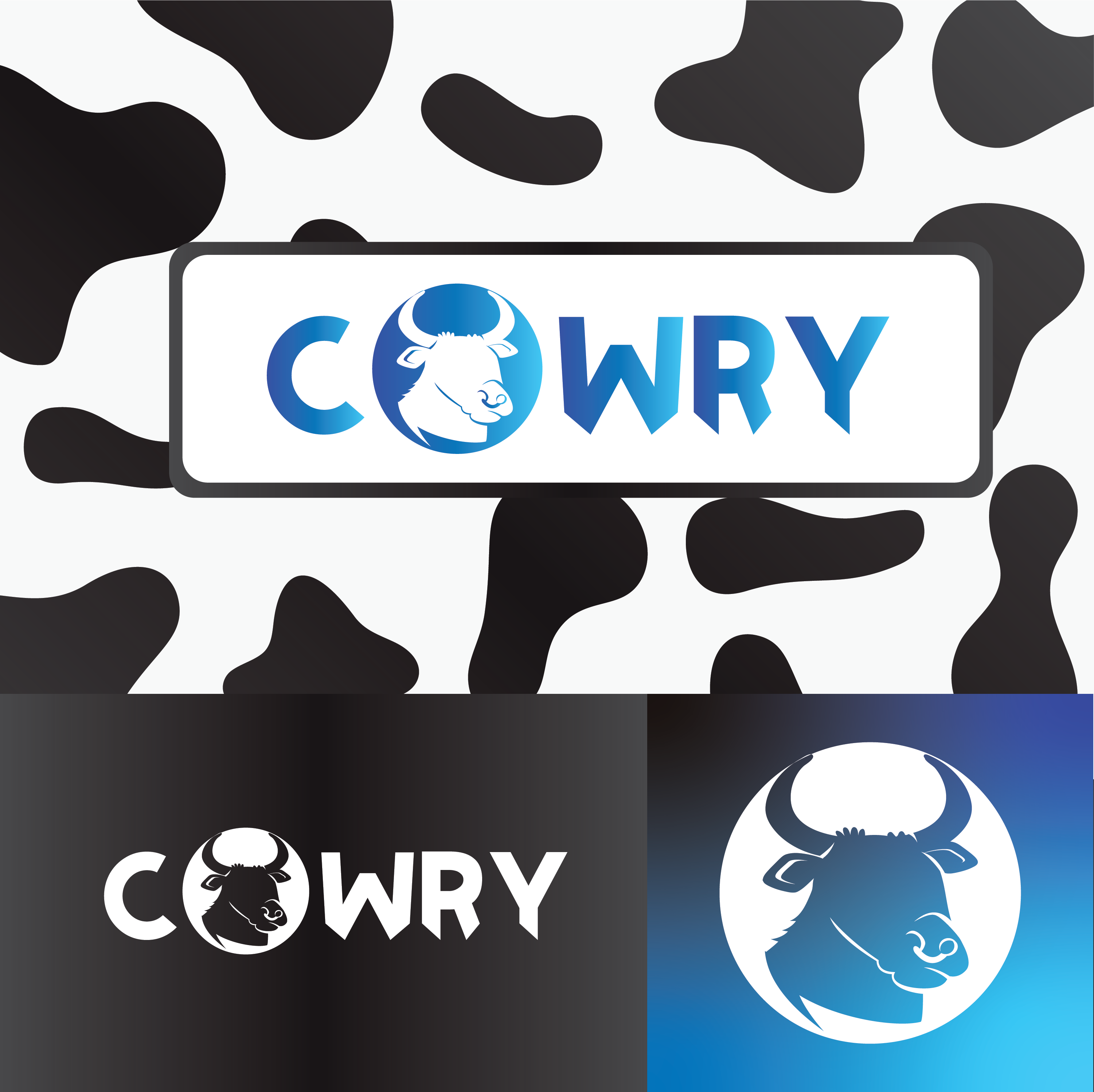 Logo Design by Grapismo Brand Studio for Cow Project | Design #27913854