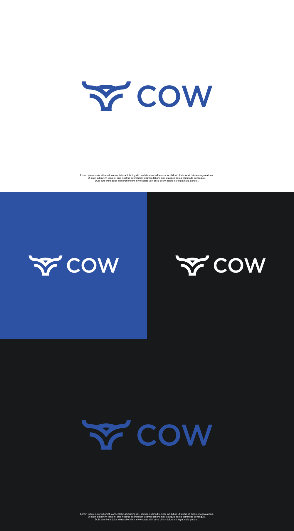Diseño de Logo por MASH Std para Cow Project | Diseño #27912238