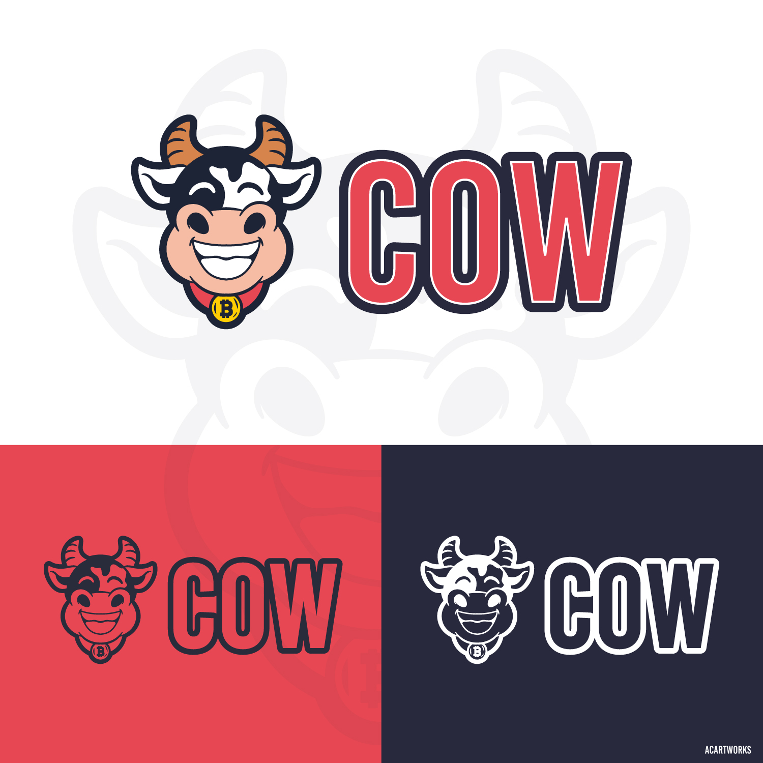 Logo Design by aibbey christine artworks for Cow Project | Design #27920816