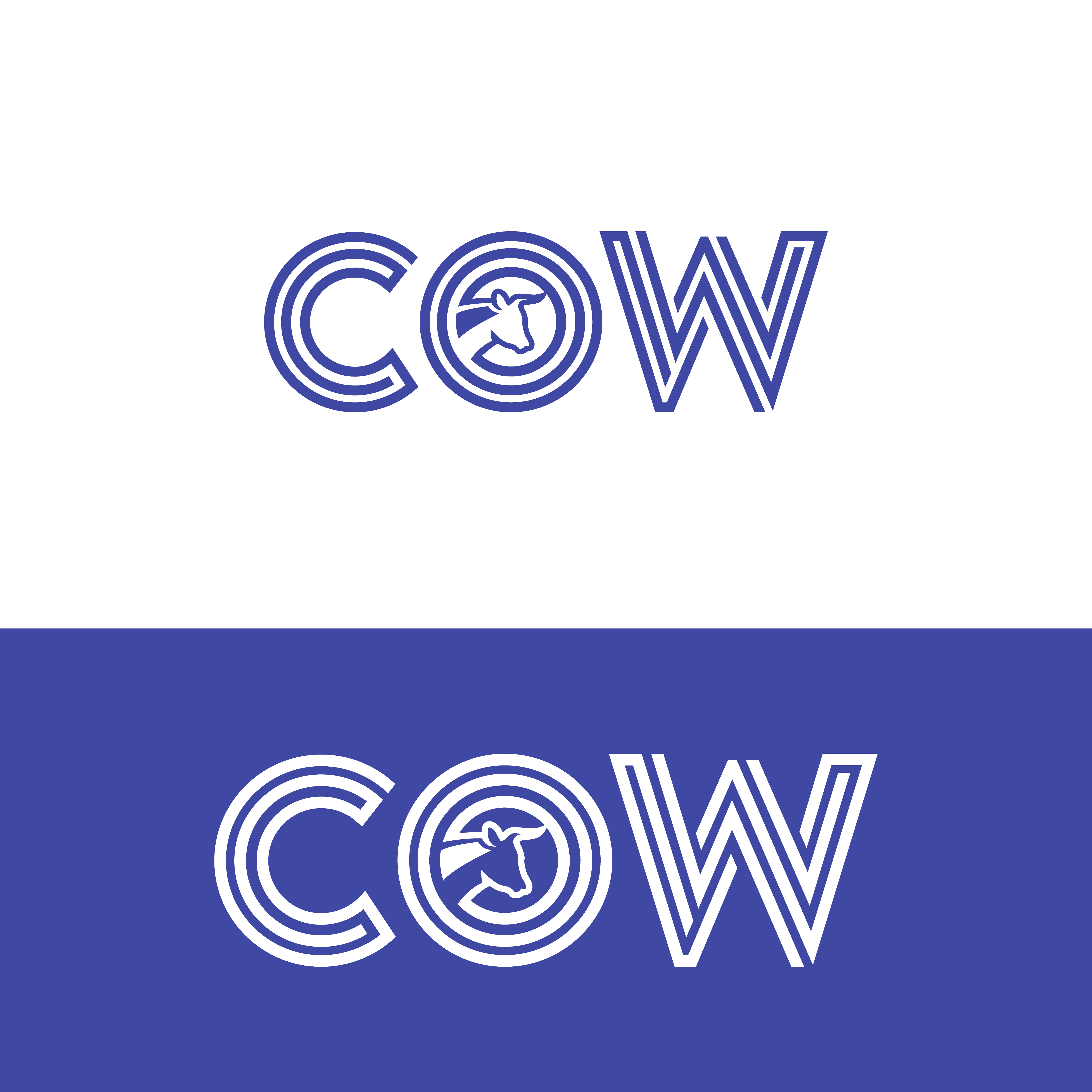 Logo Design by Aldan Design for Cow Project | Design #27942870