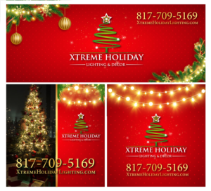 Car Wrap Design by White Diary for Xtreme Holiday Lighting | Design: #27926326