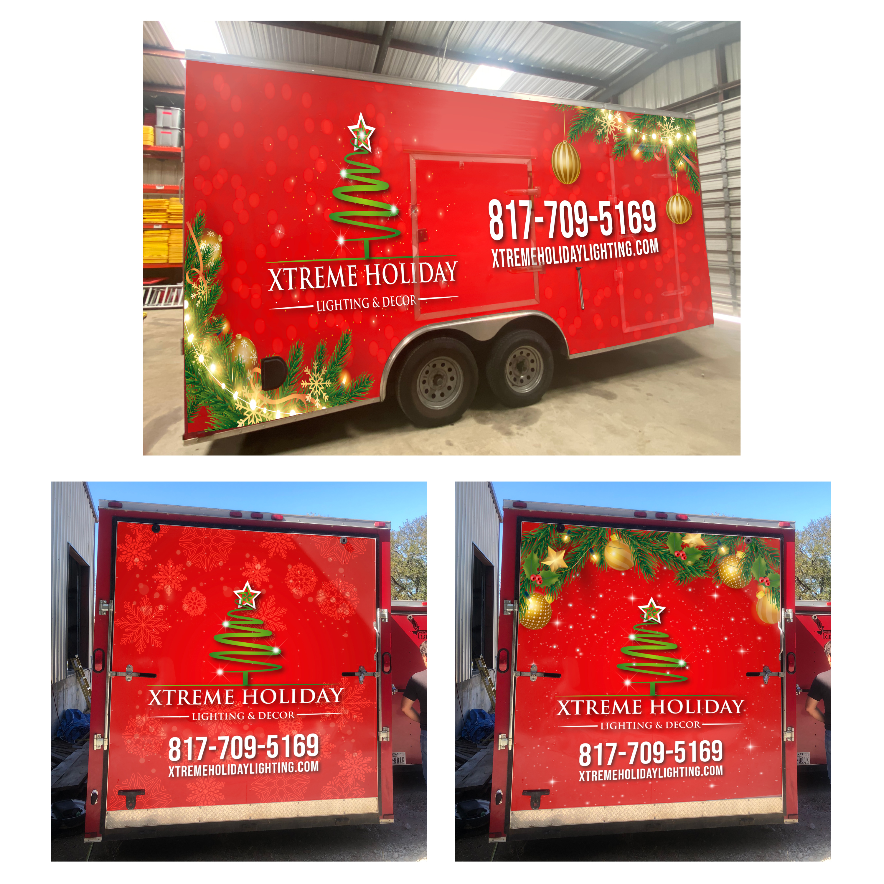 Design de Covering de Véhicule par White Diary pour Xtreme Holiday Lighting | Design #27949951