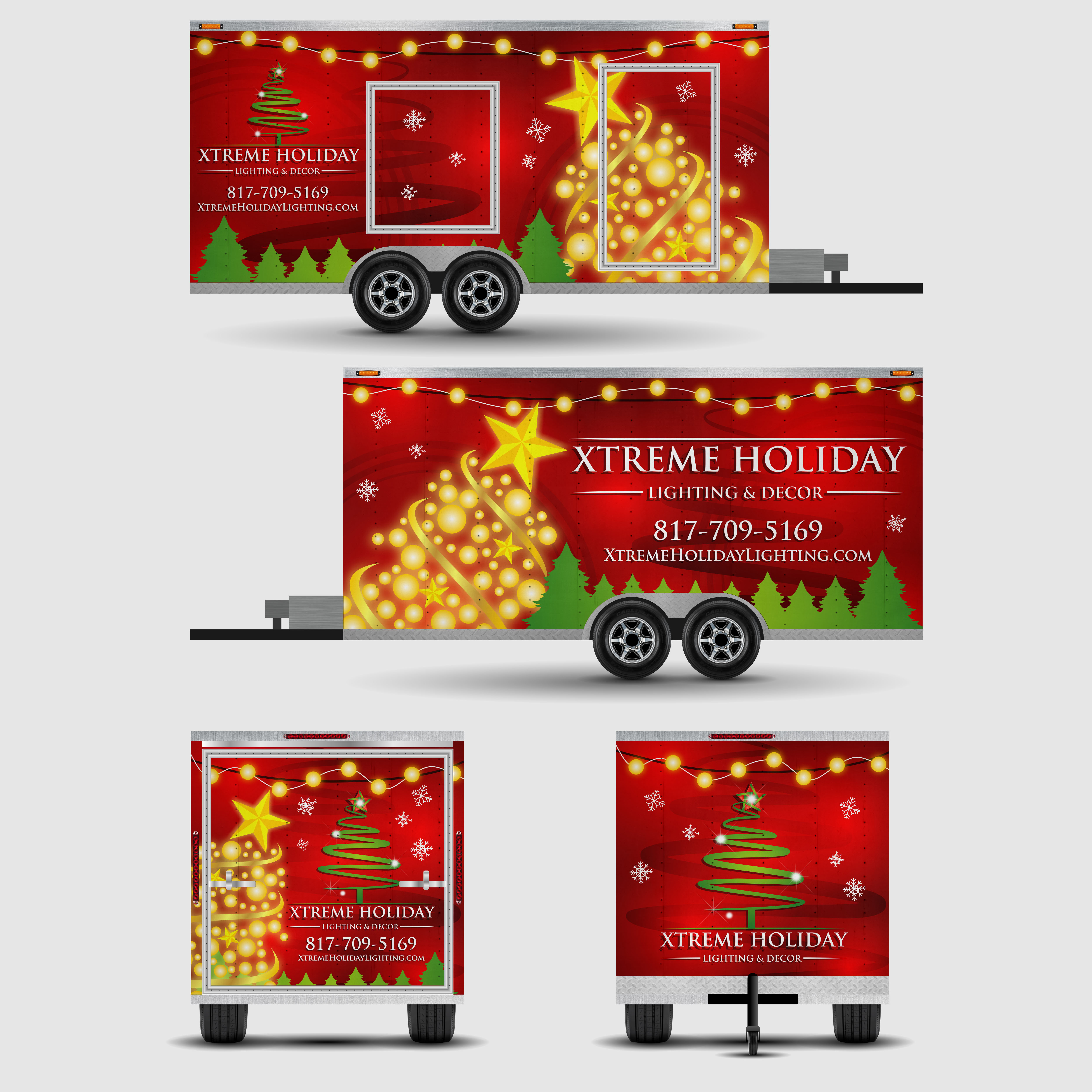 Car Wrap Design by Ferdyansyah for Xtreme Holiday Lighting | Design #27920752