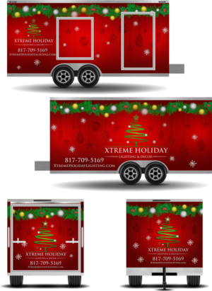 Car Wrap Design by Ferdyansyah for Xtreme Holiday Lighting | Design: #27927750