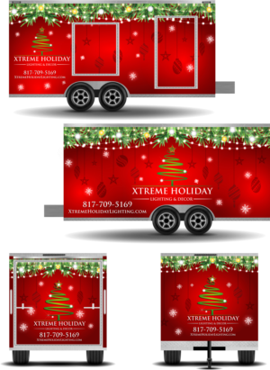 Car Wrap Design by Ferdyansyah for Xtreme Holiday Lighting | Design: #27935770