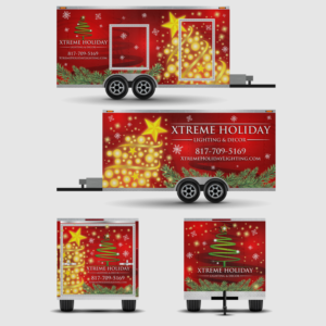 Car Wrap Design by Ferdyansyah for Xtreme Holiday Lighting | Design: #27943330