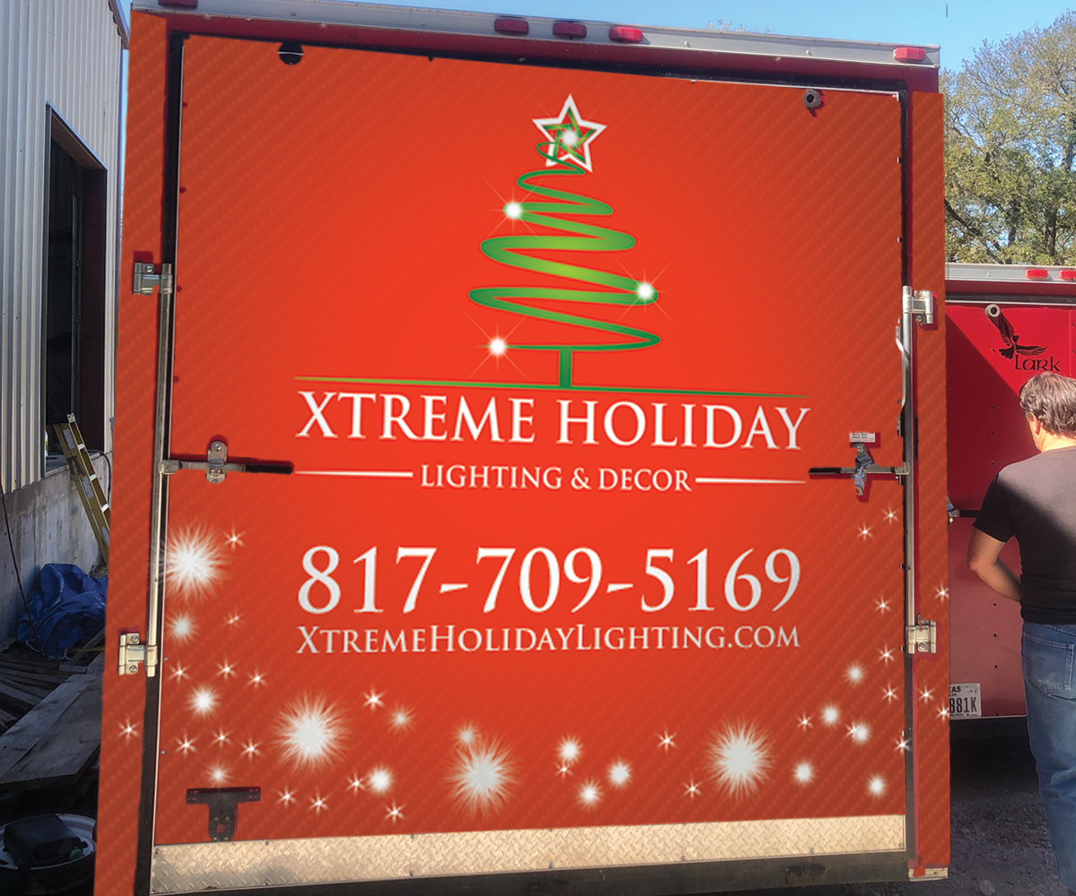 Design de Covering de Véhicule par vincent.designpro pour Xtreme Holiday Lighting | Design #27924607