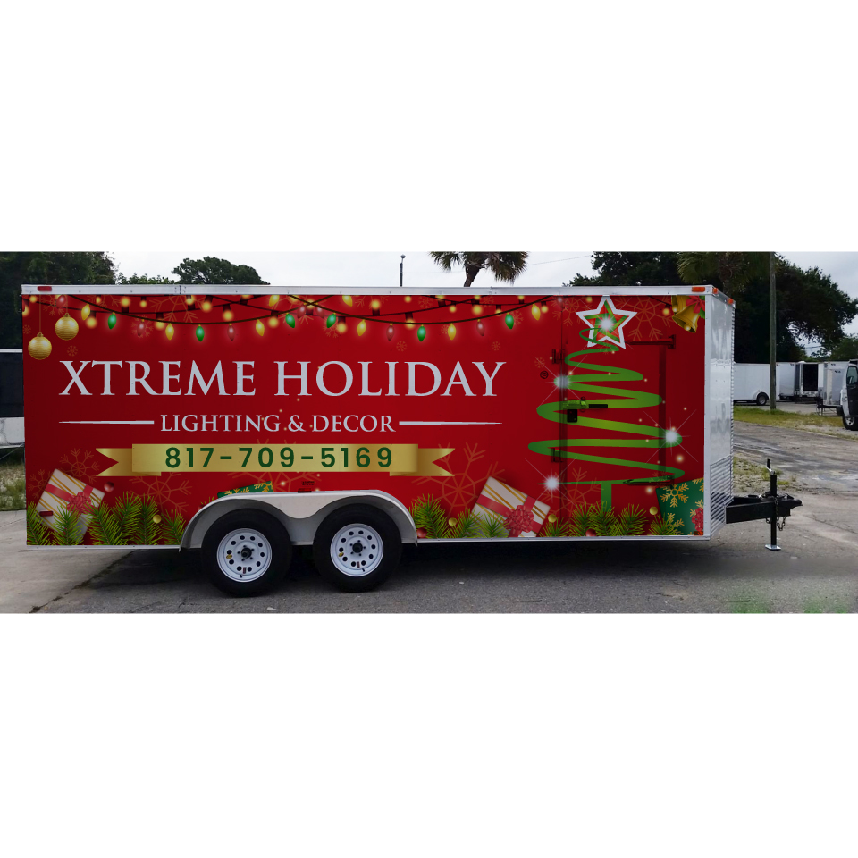 Design de Covering de Véhicule par Yoga Tri pour Xtreme Holiday Lighting | Design #27916351