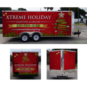 Car Wrap Design by Yoga Tri for Xtreme Holiday Lighting | Design: #27948566