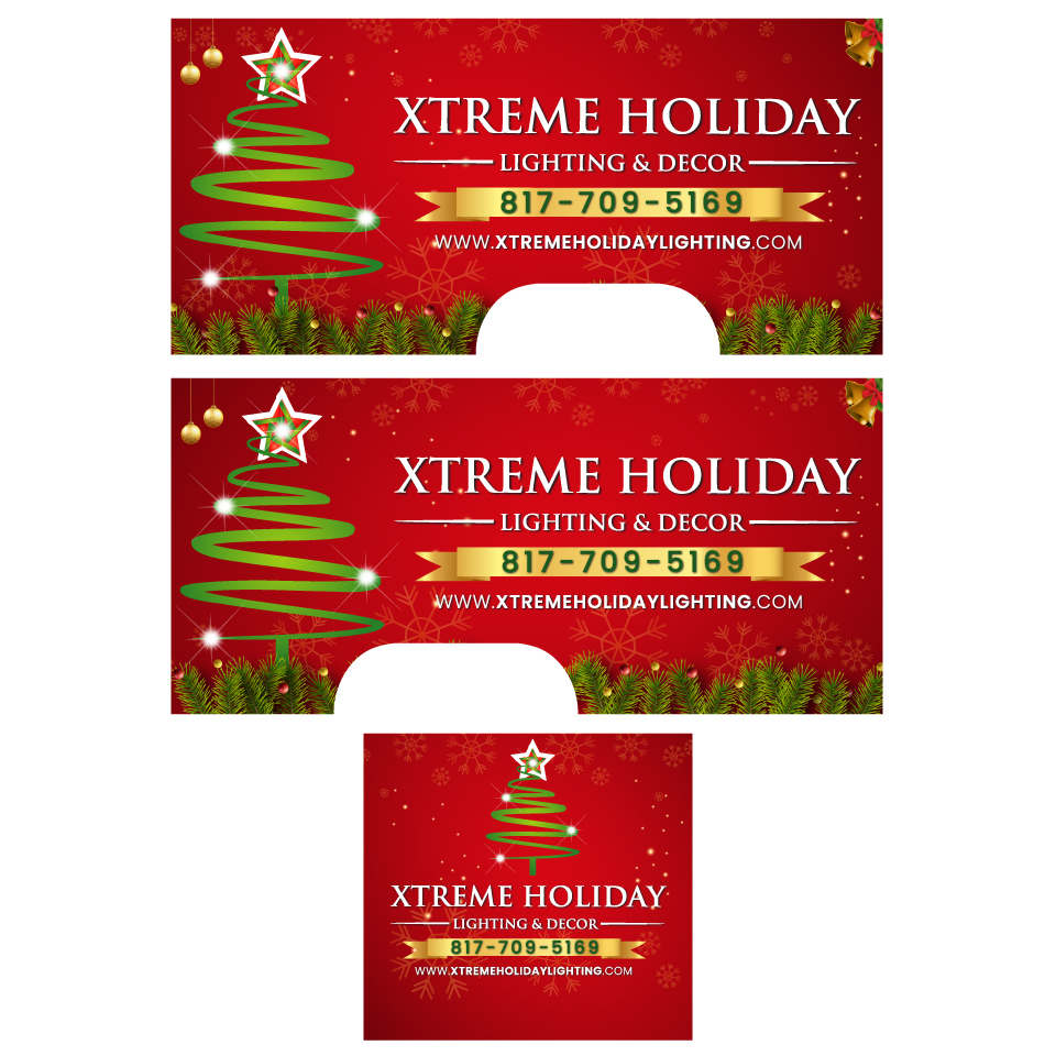 Car Wrap-Design von Yoga Tri für Xtreme Holiday Lighting | Design #27953631