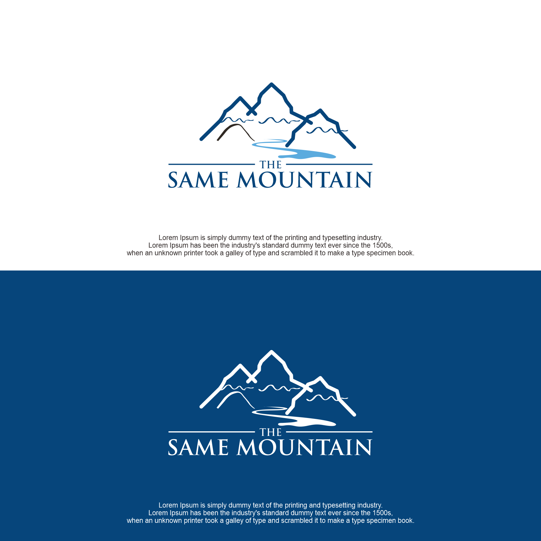 Logo Design by I Design12 for The Same Mountain | Design #27922956