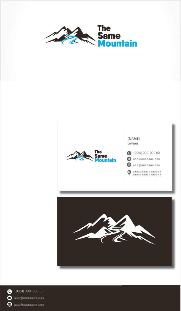 Logo Design by zebronicgraphic for The Same Mountain | Design #27913077