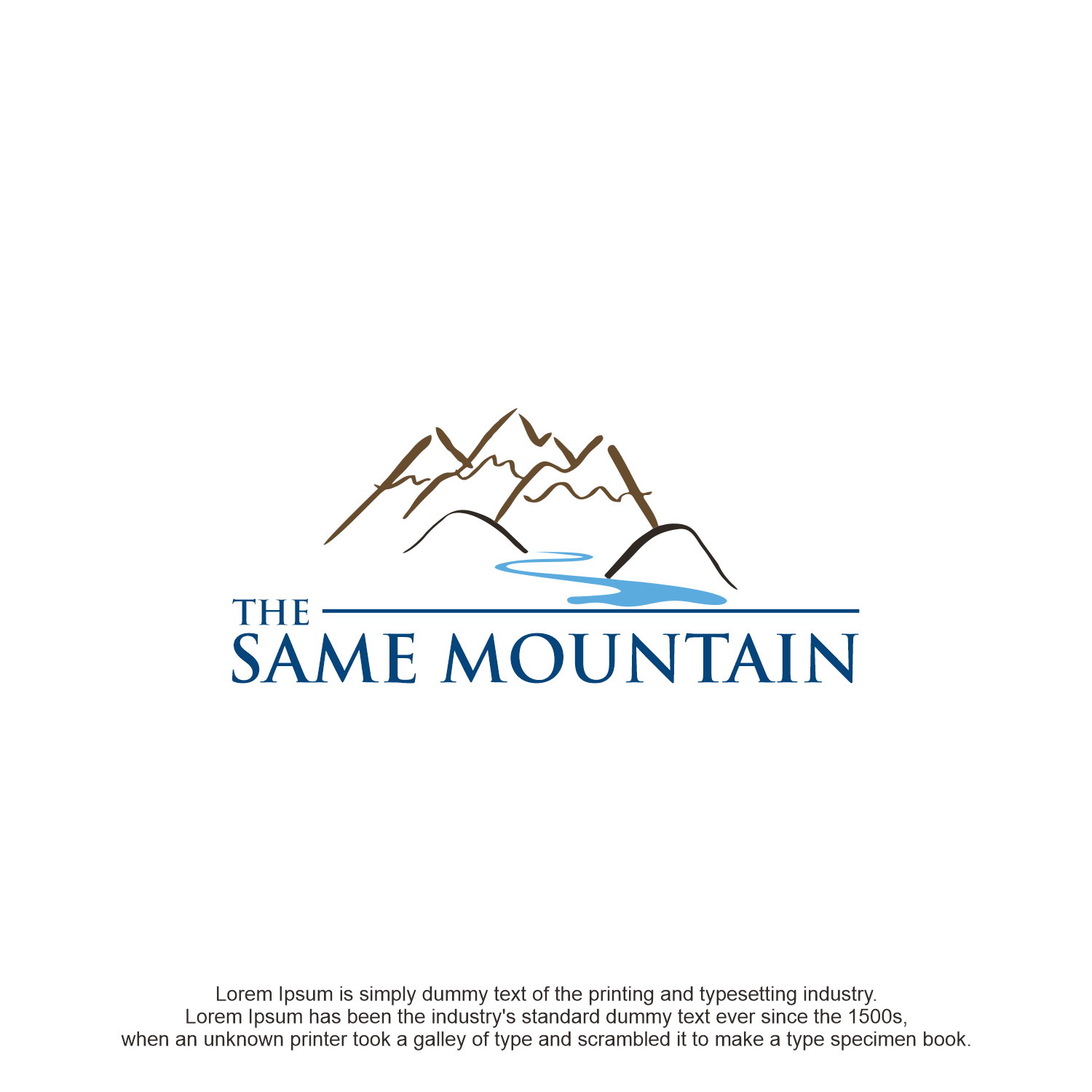Logo Design by Trestan for The Same Mountain | Design #27913823