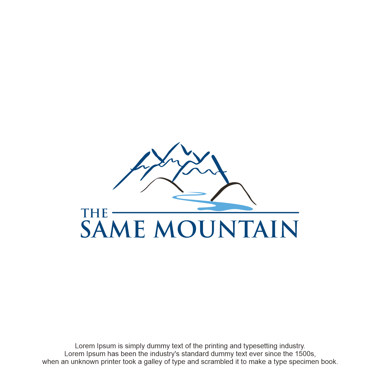 Logo Design by Trestan for The Same Mountain | Design #27919839