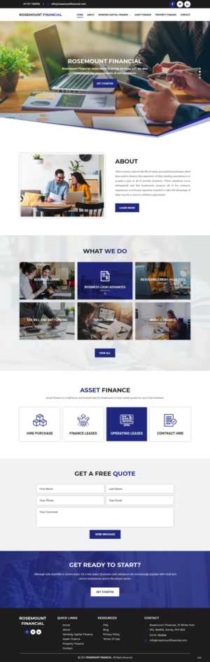 Web Design by pb for this project | Design: #27935029