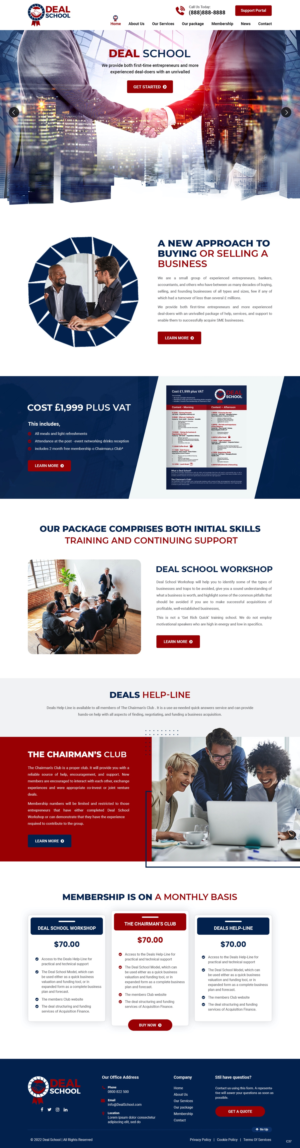 Web Design by pb for this project | Design: #28066969