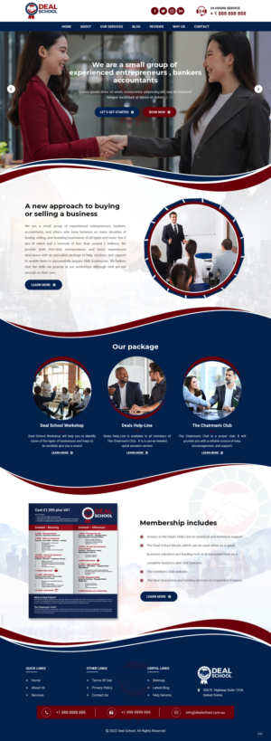 Web Design by pb for this project | Design: #28066970